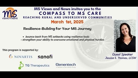Resilience building for your MS journey