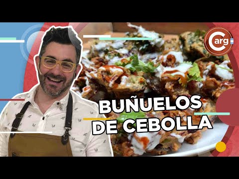 Video: Buñuelos Con Pechuga Y Cebolla