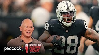 Josh Jacobs could outproduce Saquon Barkley in 2024 | Fantasy Football Happy Hour | NFL on NBC