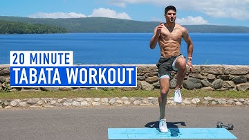 20 MINUTE | TABATA WORKOUT | Full Body | One Dumbbell | Warm-Up, Strength & Cardio (w/ Ash Crawford)