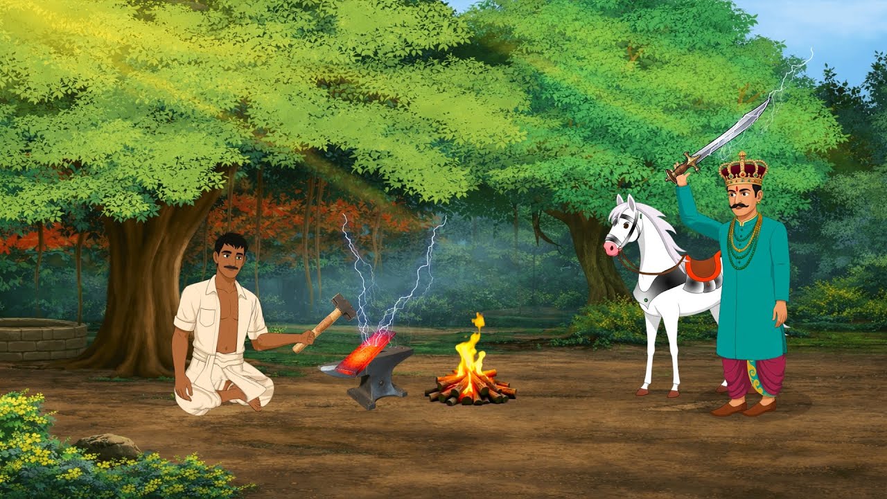 लोहार बना राजा | Lohar Ka Bhagya | Moral Story | Hindi Kahani | Moral Kahani | Cartoon Story