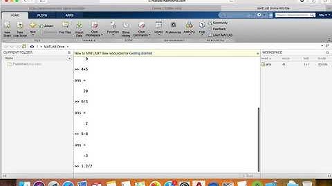Matlab, cơ bản nhất, ngày 1: Cộng, trừ, nhân, chia, căn bậc 2, sin, cos, sind, cosd