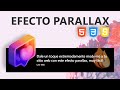Como hacer efecto Parallax con 5 líneas de códigos - HTML, CSS y JS