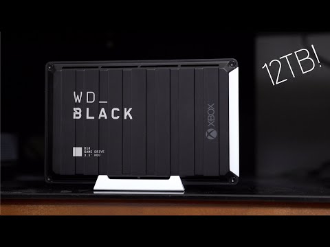 WD_BLACK D10 Game Drive Unboxing: Adding 12TB to my Xbox One!