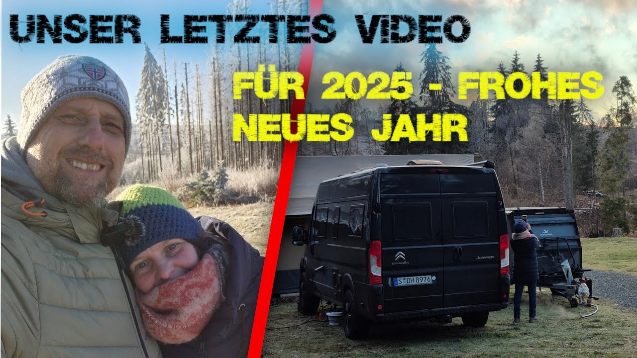 CAMPING BRAUNLAGE | Wintercamping über WEIHNACHTEN | Wohnmobil Trip in den HARZ mit KUCKOO CAMPER