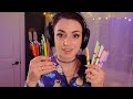 ASMR Pen Testing Clicking Writing Rolling Tapping Organizing Sorting ASMR Pen Testing Clicking Writing Rolling Tapping Organizing Sorting