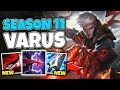 THE RETURN OF FULL SNIPER VARUS! HE'S BEYOND BUSTED IN SEASON 11? - League of Legends