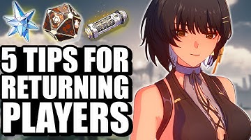 5 Tips EVERY Returning Player MUST See | Wuthering Waves