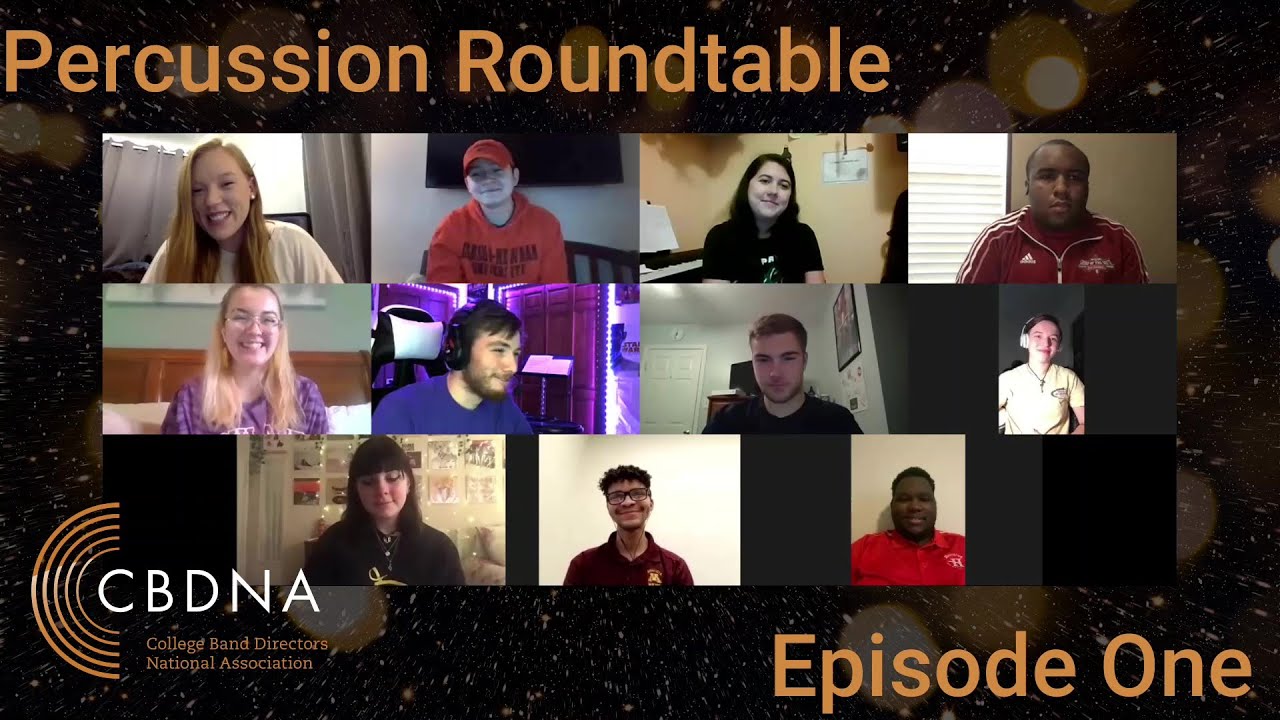Intercollegiate Marching Band- Percussion Roundtable Ep. 1