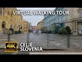 Celje, Slovenia- 4K Urban Walking Tour with City Sounds