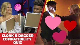 Marvel’s Cloak and Dagger Take IGN’s Compatibility Quiz - Comic Con 2018