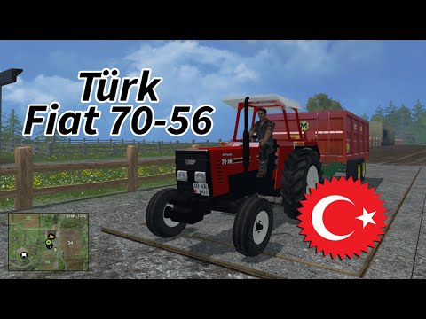 Farming Simulator 15 - Türk Fiat 70-56 Traktör Modu İncelemesi