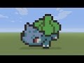 Minecraft Pixel Art - Bulbasaur Pokemon #001