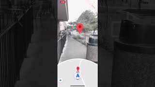 Google Maps AR Feature ARVRinEDU screenshot 1