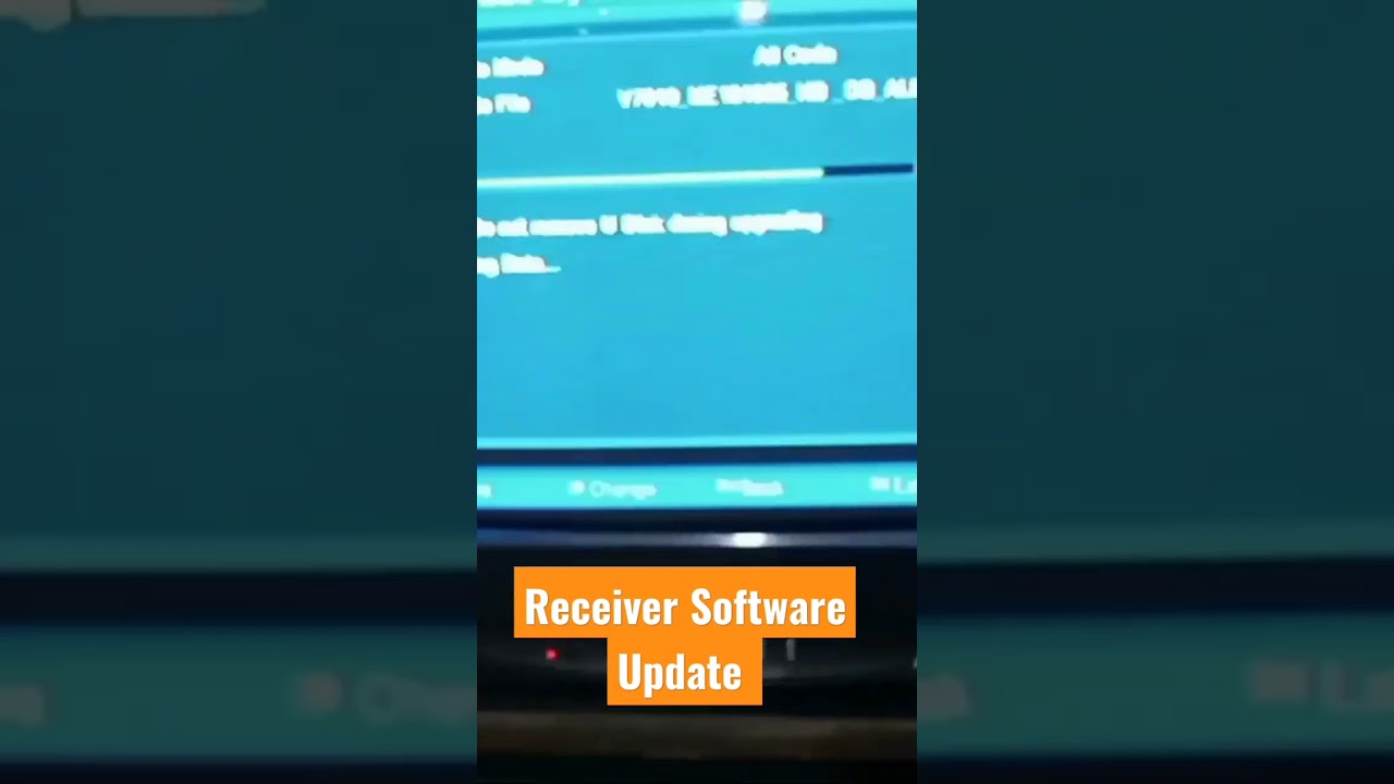 Receiver Software Upgrade 