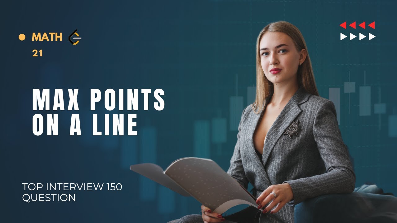 136 Max Points on a Line - YouTube