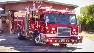Phoenix Fire Dept . Engine 17 & Rescue 17 responding