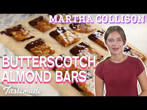 Butterscotch Almond Bars I Martha Collison