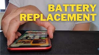 Replacing battery and Taptic Engine on iPhone 11