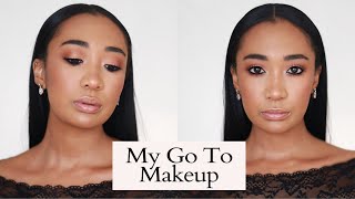 My Elegant Go To Makeup Look | Soft Glam Makeup | South African Youtuber