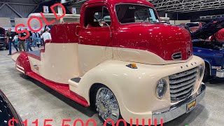 1949 Ford COE Custom Art Deco Ramp Truck Car Hauler!  Mecum Kansas City!