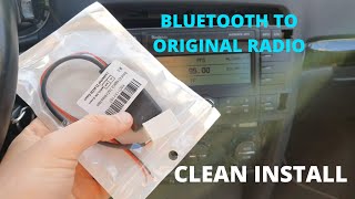 Add Bluetooth to Factory Radio Skoda Volkswagen VW Seat Audi Stream Audience MP3