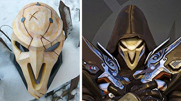 HOW TO MAKE REAPER MASK FROM OVERWATCH GAME