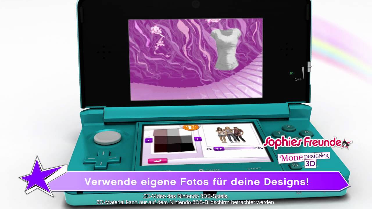 Imagine Fashion Design - Launch trailer on Nintendo 3DS [DE]