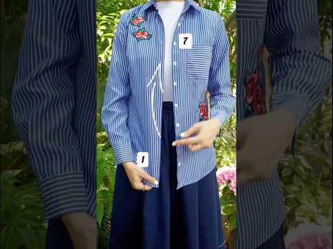 تقصير القميص بطريقة بسيطة يوميات سيف عامر  اكسبلور ملابس