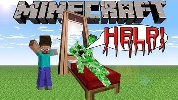 Automated Hidden Guillotine / Bed Trap  (Redstone Tutorial) Version 2 :: Minecraft 1.3