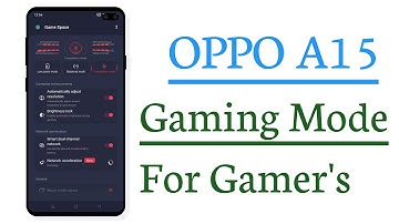 OPPO A15 Gaming Setting For Gamer