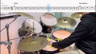 At My Worst - Pink Sweat$ Drum Cover by Kru Yeen | Drum Score