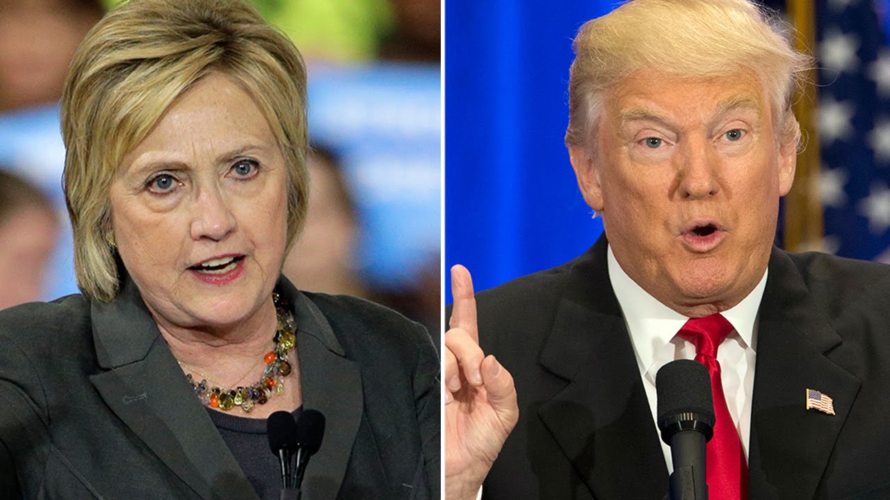 Hillary Clinton double-digit lead over Donald Trump - YouTube