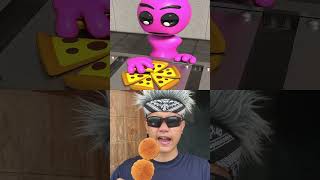 Geometry dash PIZZA Fail Wind from the landscape VS Fire in the r755 #asmr #funny #viralvideo