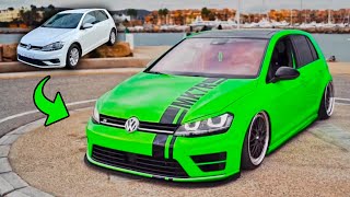 TRANSFORMACION completa GOLF MK7 R en 10 MINUTOS!