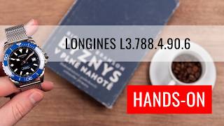 HANDS-ON: Longines Conquest HydroConquest Automatic L3.788.4.90.6