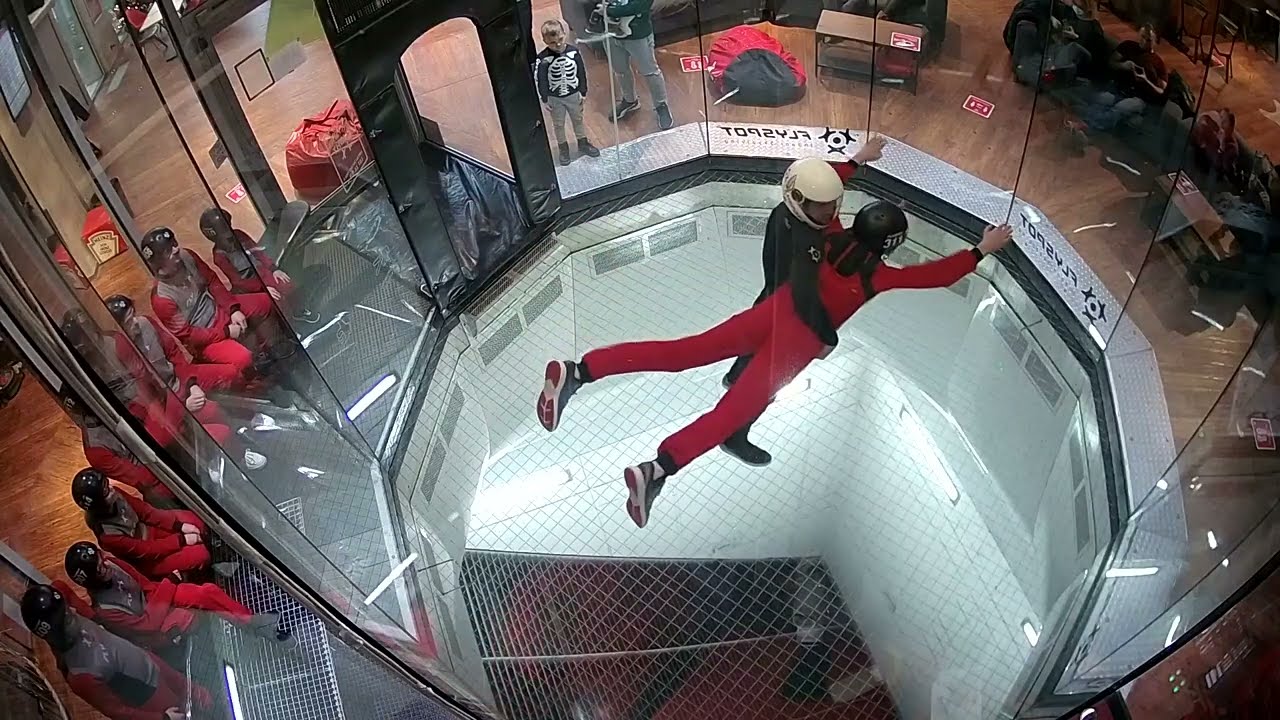 Lot w tunelu aerodynamicznym - Flyspot (Katowice)