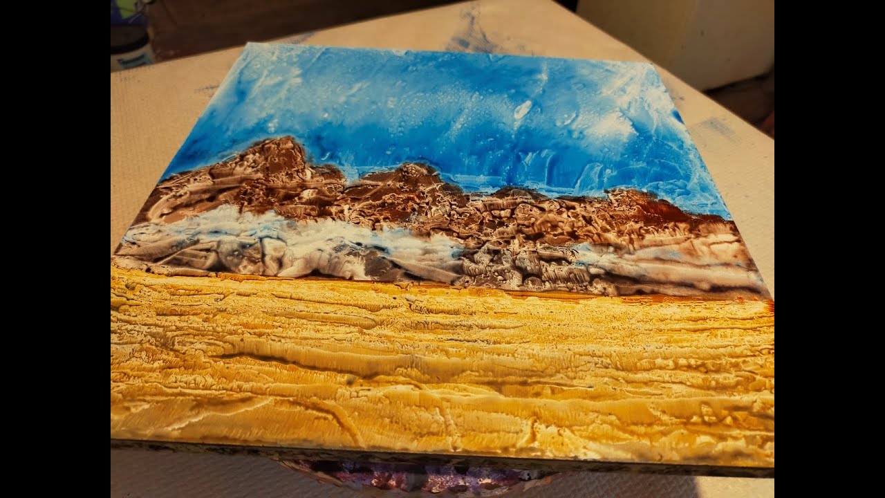 PINTANDO CON UN PLÁSTICO 🎨🔥 ARTE FLUIDO ÚNICO 💥💥💥