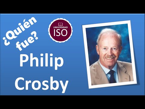 Video: ¿Cuál es el concepto de Philip B Crosby?
