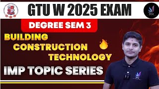 Bct Imp Building Construction Technology Gtu Imp Amrut Cles Gtu Winter 2025 Exam