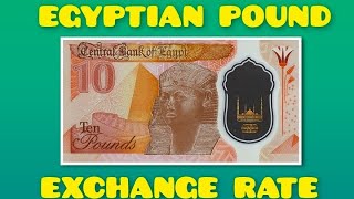 Egyptian Pound (EGP) Currency Exchange Rate Today
