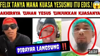 Consequences of blaspheming the Lord Jesus😱 Ust. Felix is dying after debating TV Laskar Kristus