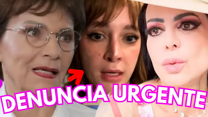 Paty Chapoy explodes with urgent complaint against Imelda Garza Tuñon by Maribel Guardia