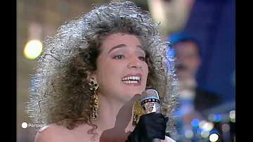 Lusitana paixão - Dulce - Portugal 1991 - (HQ) Eurovision songs with live orchestra