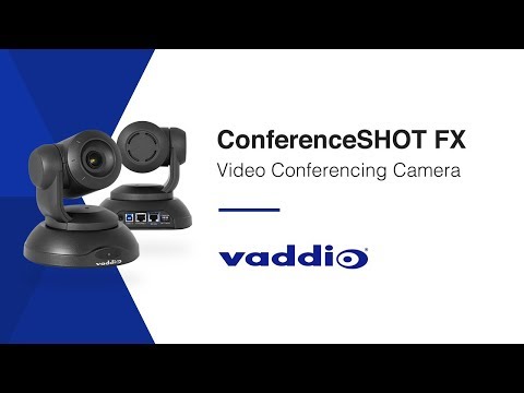 ConferenceSHOT FX Camera – Video Conferencing Camera Solution for Huddle Rooms