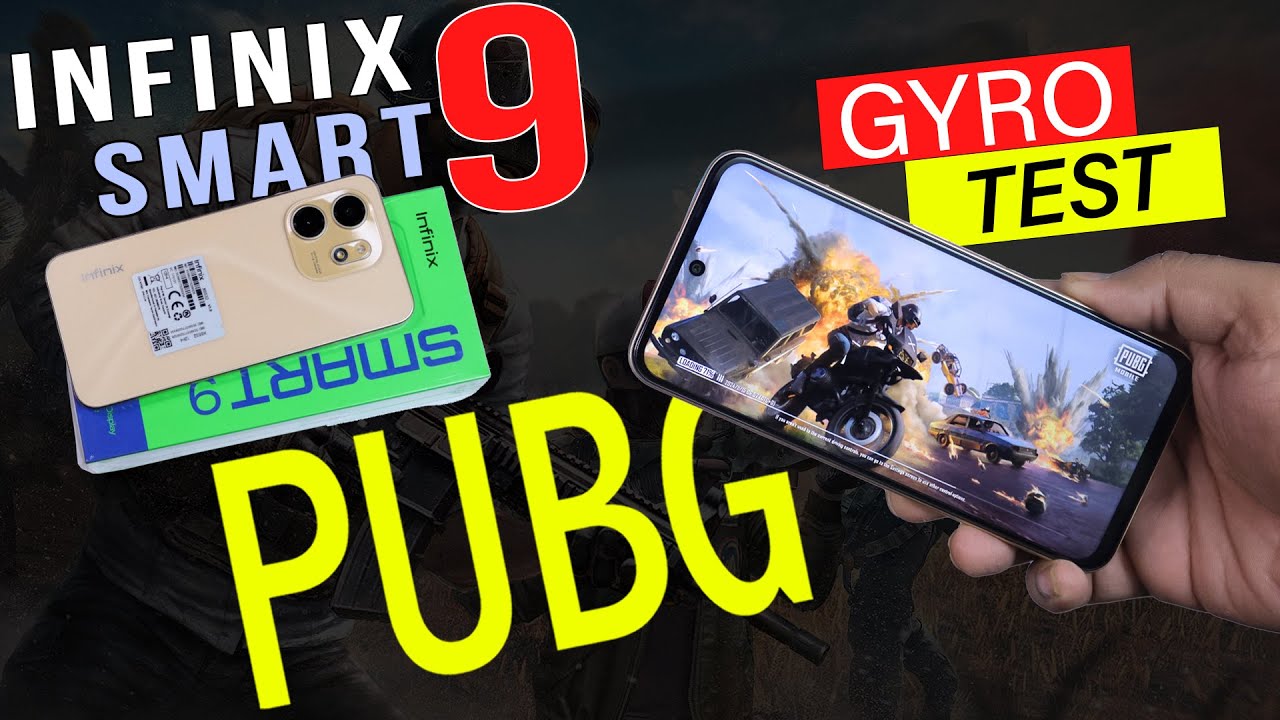 Infinix Smart 9 Pubg Test | 40FPS Graphics