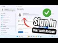 How To Sign in Microsoft Account on Windows 11 ( Perfect Steps  )