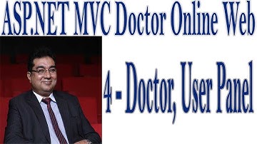 4- Doctor, User Panel For ASP.Net MVC Doctor