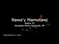 Nawa&#39;y Mamutawi (Salmo 70) Instrumental