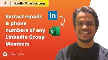 [2025] Extract emails from LinkedIn Groups | Scrape emails and phone numbers from LinkedIn Groups